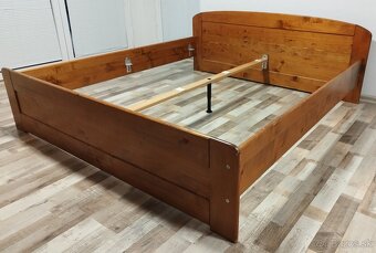 drevena manzelska postel 180x200 cm - 5