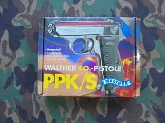 Umarex Walther PPK/S 4,5 mm CO2 GBB. - 5