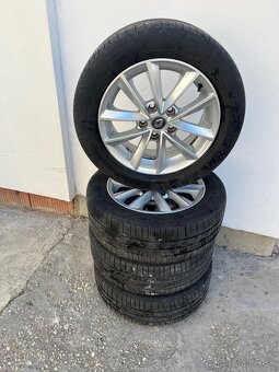 Hliníkové kolesa 205/55R16 na Renault clio - 5