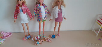 Body šaty pre bábo babiky barbie stefi čelenka čiapka - 5