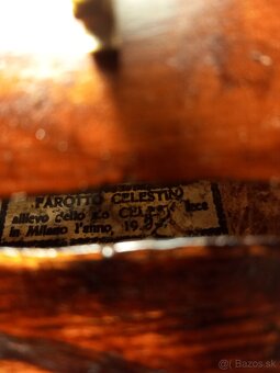 Predám staré husle celé, značené. - 5