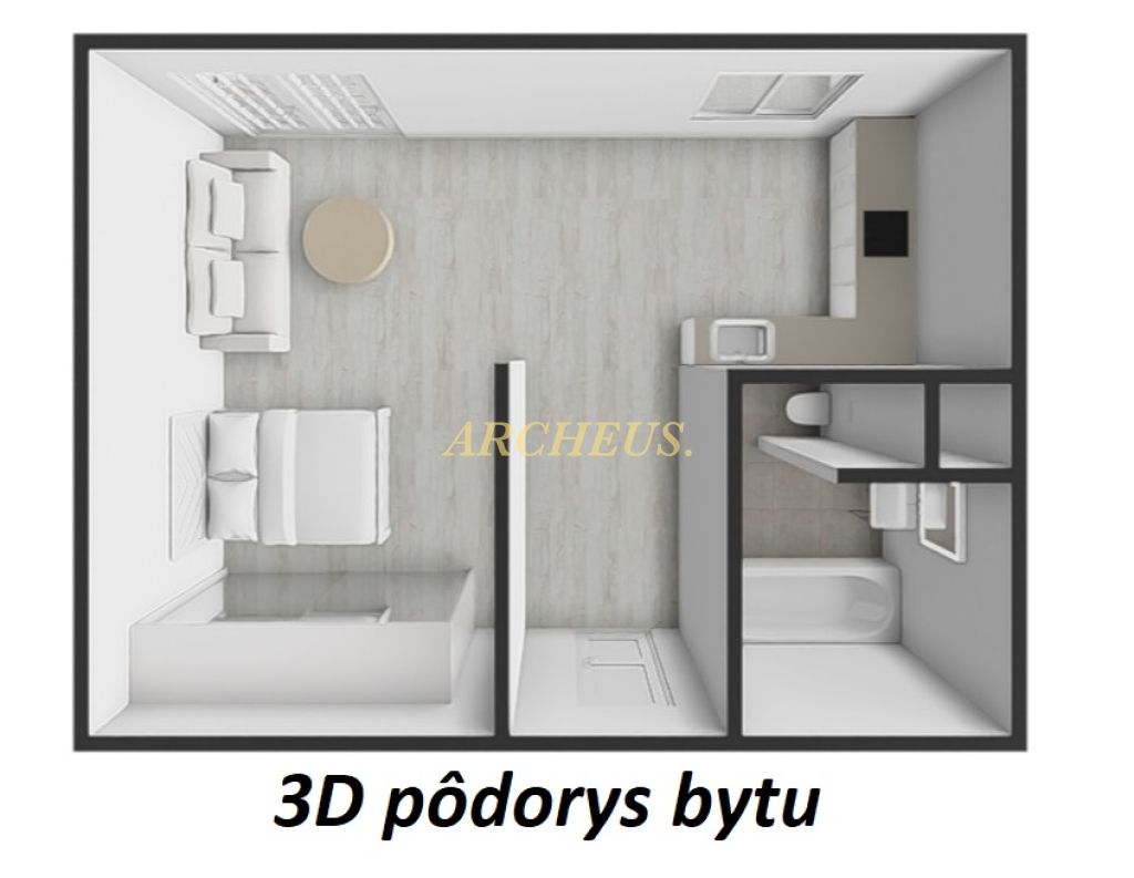 NOVÉ V PONUKE-ZREKONŠTRUOVANÝ 1 -IZBOVÝ BYT, HUMENNÉ-CENTRUM - 6