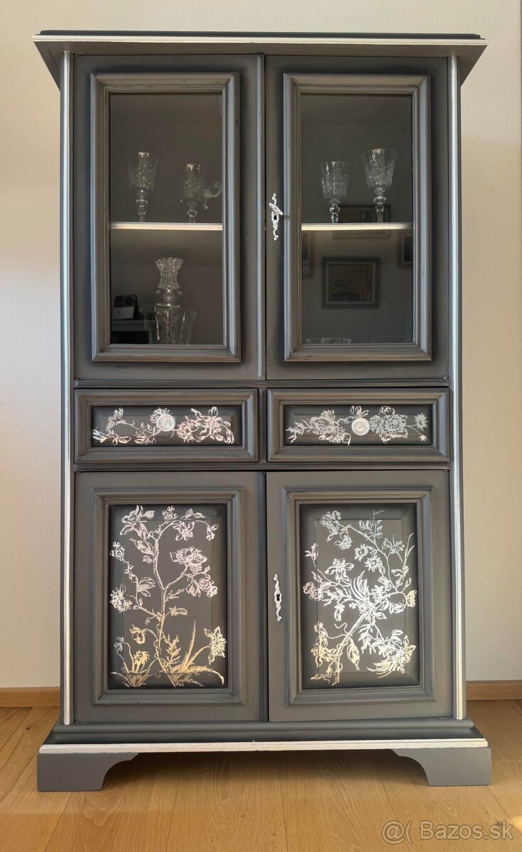 Predám vitrína, knižnica, skriňa - 6