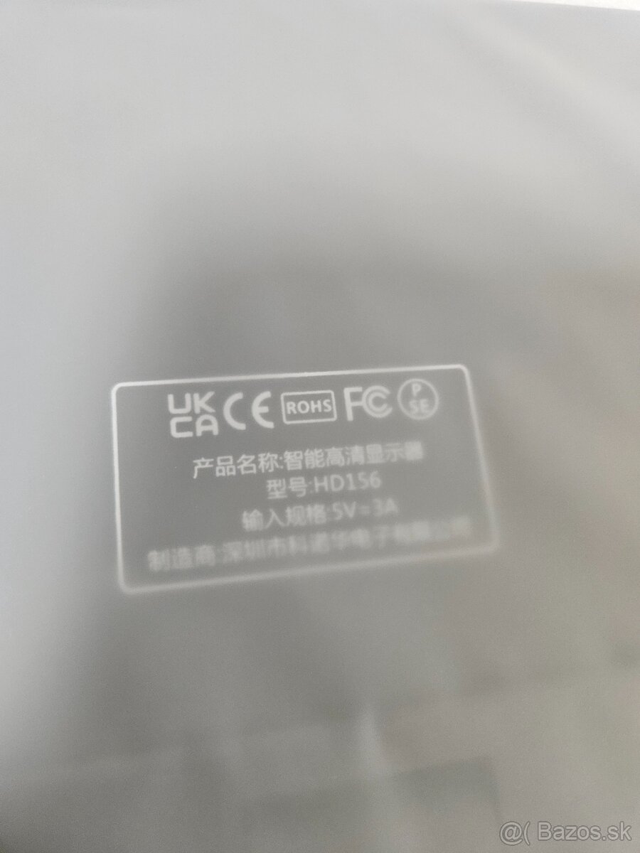 Prenosný LED displej HTNZIR HD156 – nový, 15.6", Full HD - 6