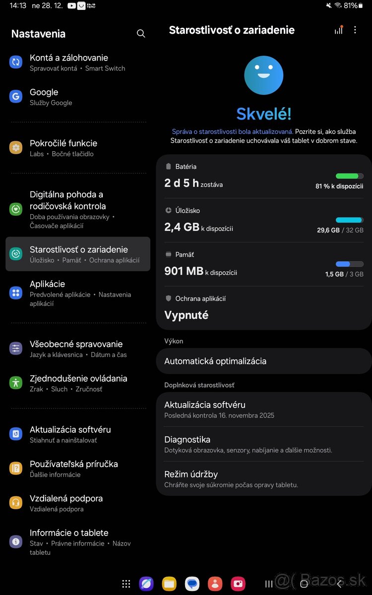 Samsung galaxy tab A8 - 6