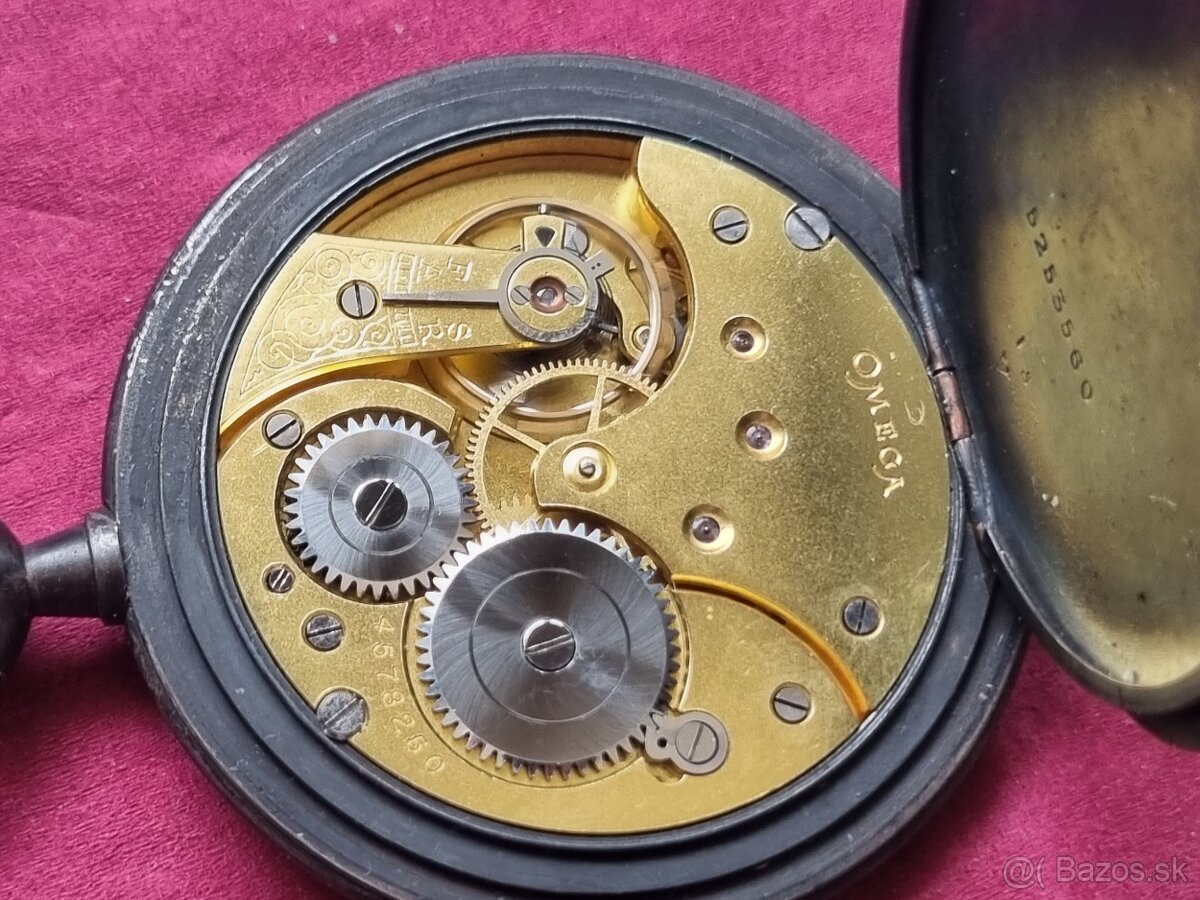 Vreckové hodinky,Omega,brunír. - 6
