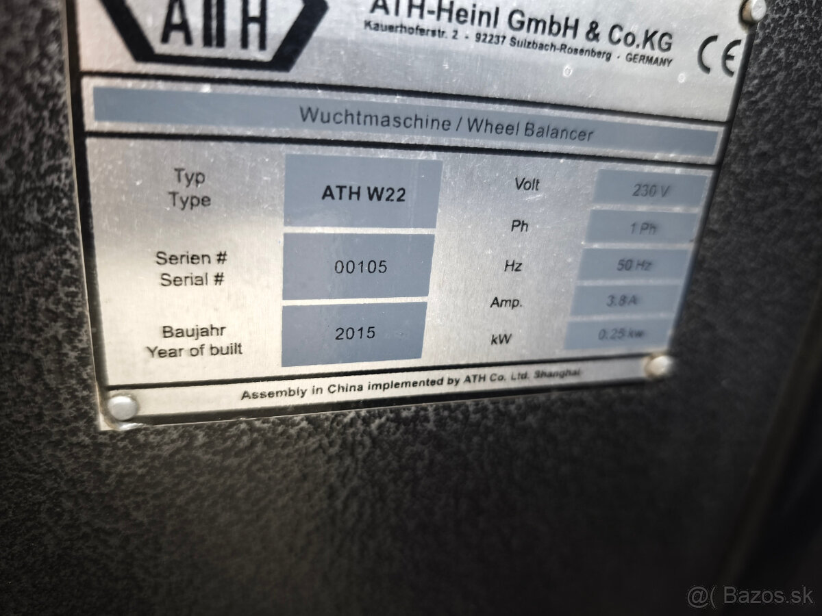 Vyvažovačka ATH W22 - 6