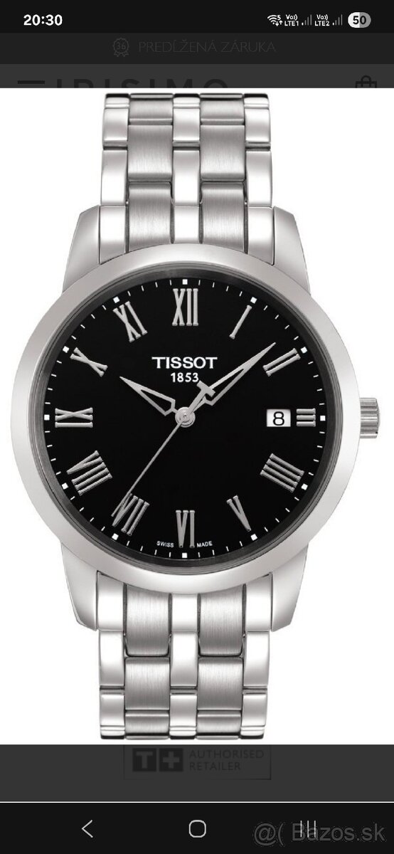 Pánske hodinky TISSOT Classic Dream T033.410.11.053.01 - 6