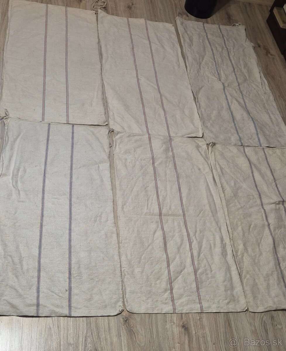 Predám vrecia ušité z domáceho tkaného plátna - 6