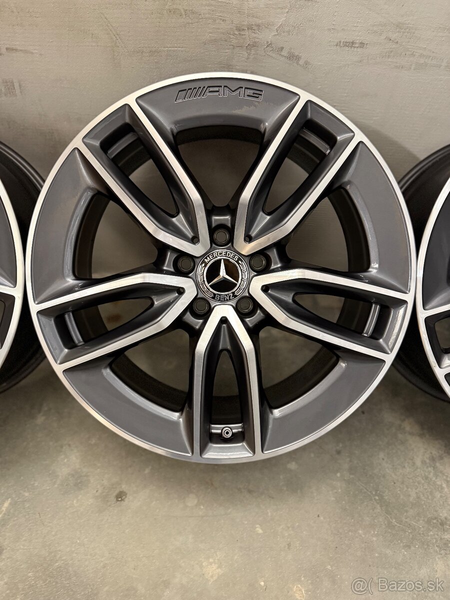 Nepoužité hliníkové disky 5x112 R19 Mercedes Benz GLB AMG - 6