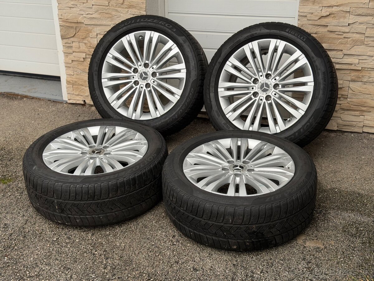 Elektróny / Disky / Kolesá OE Mercedes 225/50 r17/ 5x112 - 6