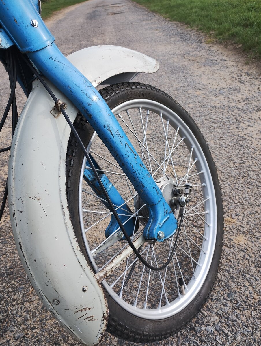 Predám výborne zachovalú jawu Štadión S22 rok 1961 - 6