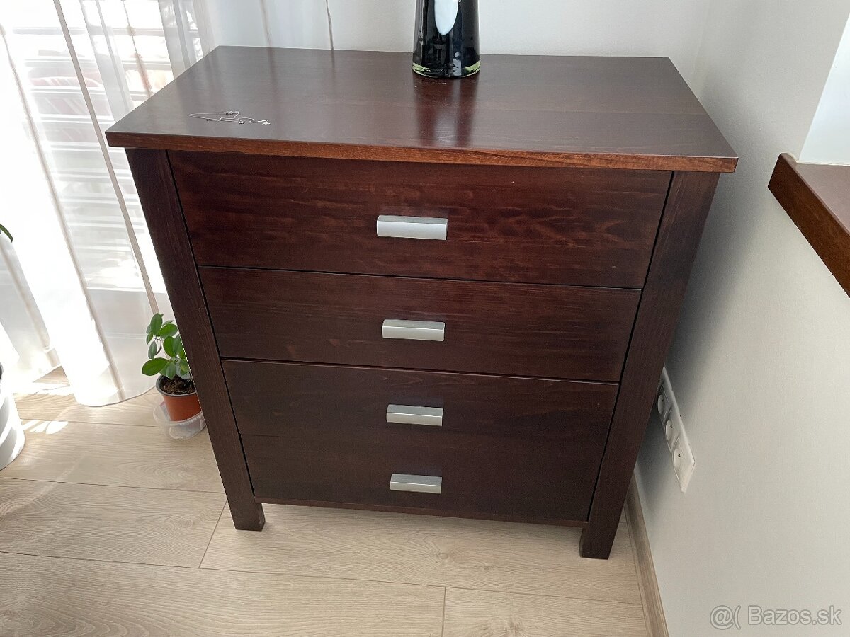 manželská posteľ - 180x210 dyha resp. celá zostava - 6