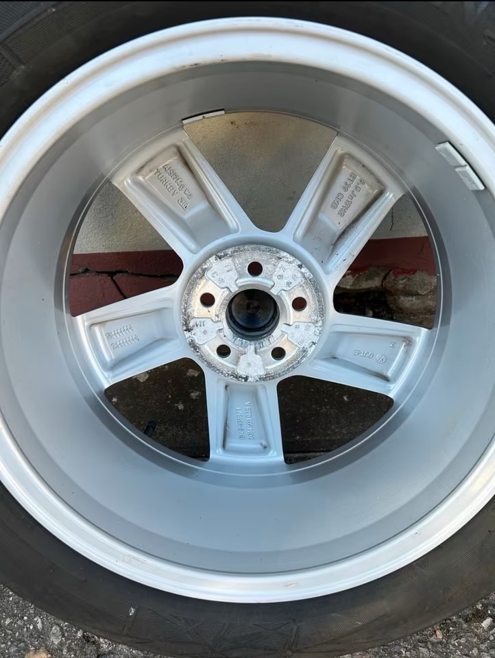 5x100 R17 original VW T-Cross CHESTERFIELD + zimné - 6