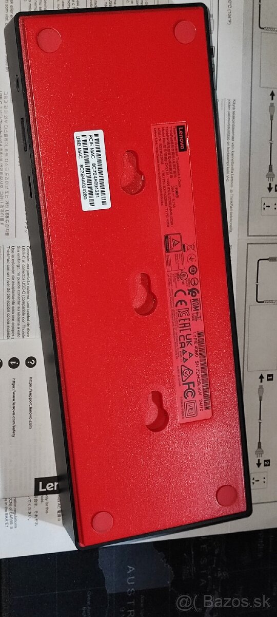 Lenovo thinkpad Universal Thunderbolt 4 dock POSLEDNÝ KUS - 6
