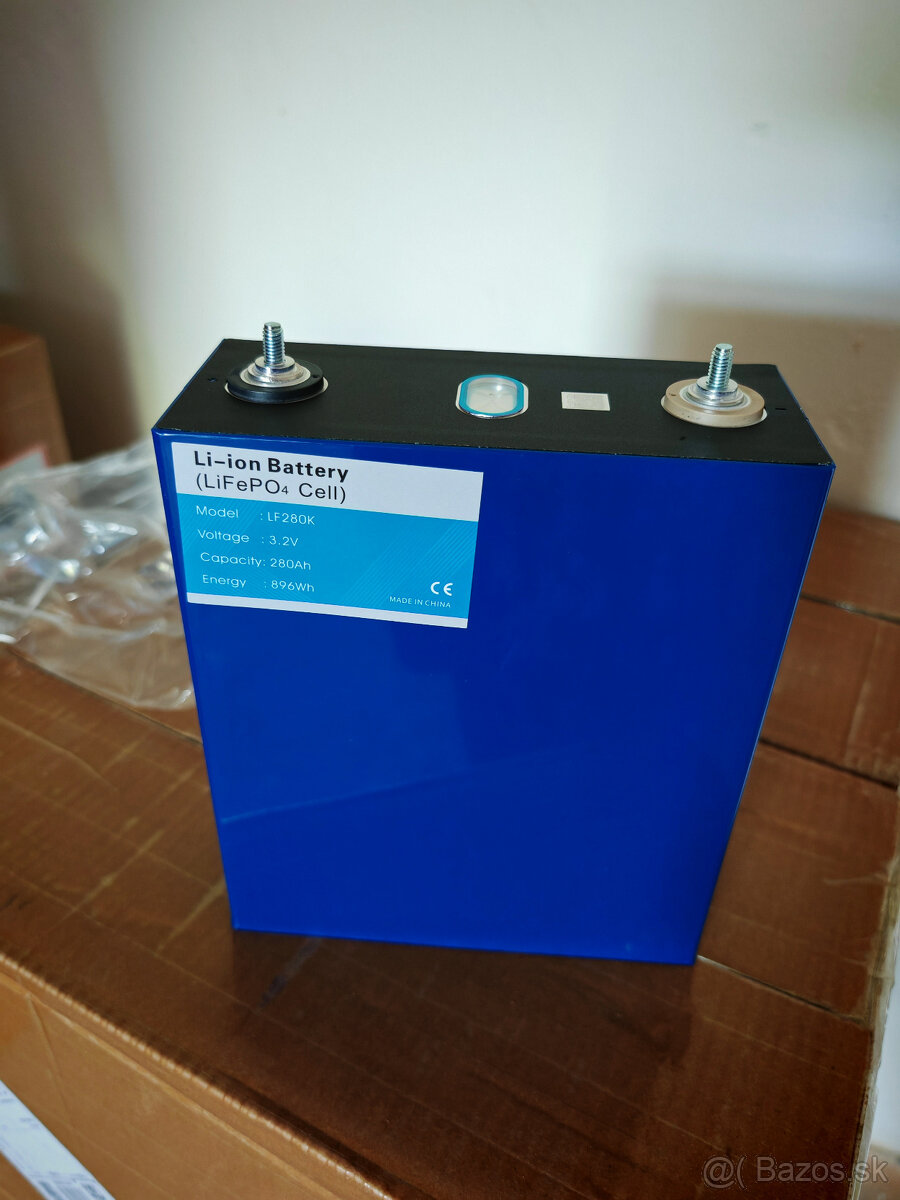 LiFePo4 články EXENCELL 280Ah 3,2V - 6