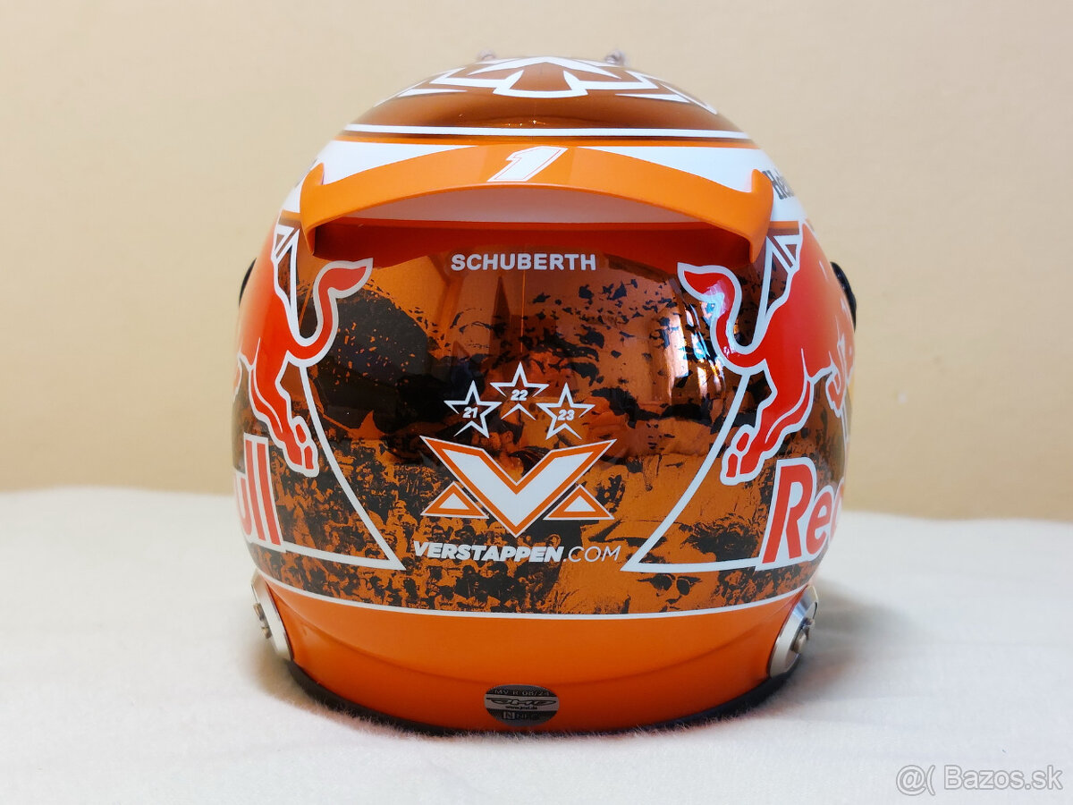 Predám Max Verstappen oranžová 2024 Red Bull F1 prilba 1:2 - 6
