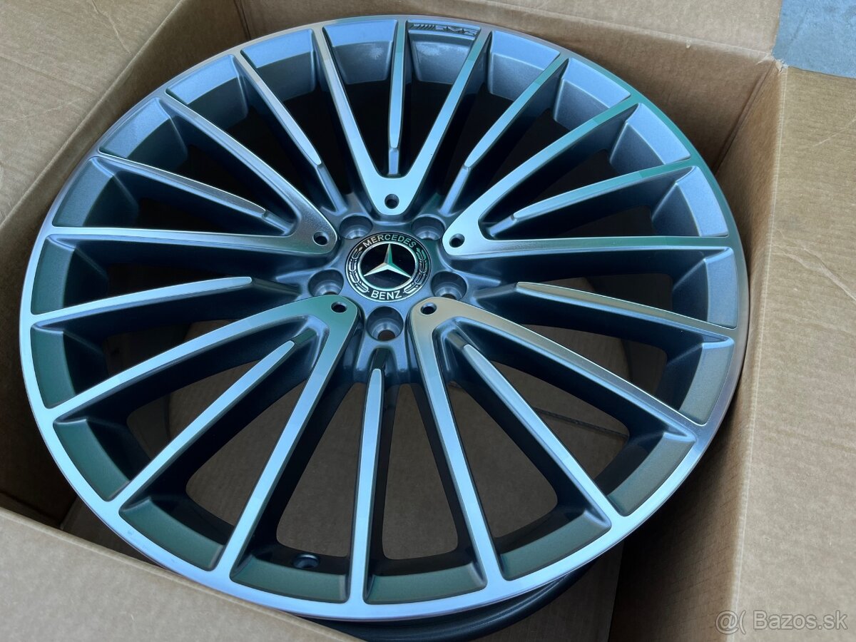 MERCEDES S, W223 alu kola 21" AMG nové, originál - 6