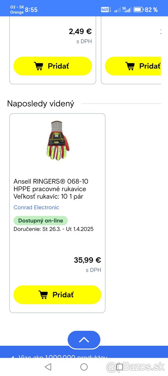 Kvalitné rukavice ANSELL - 6