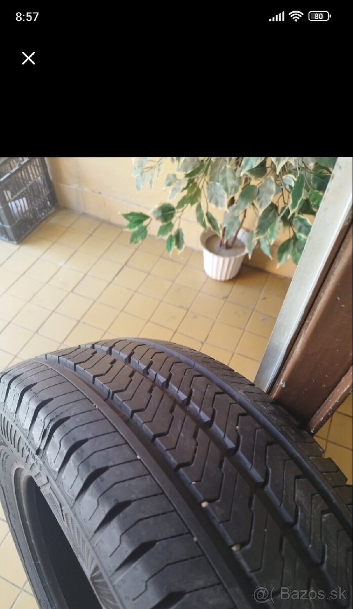 letne pneumatiky 215/65 r16C vw caravelle - 6