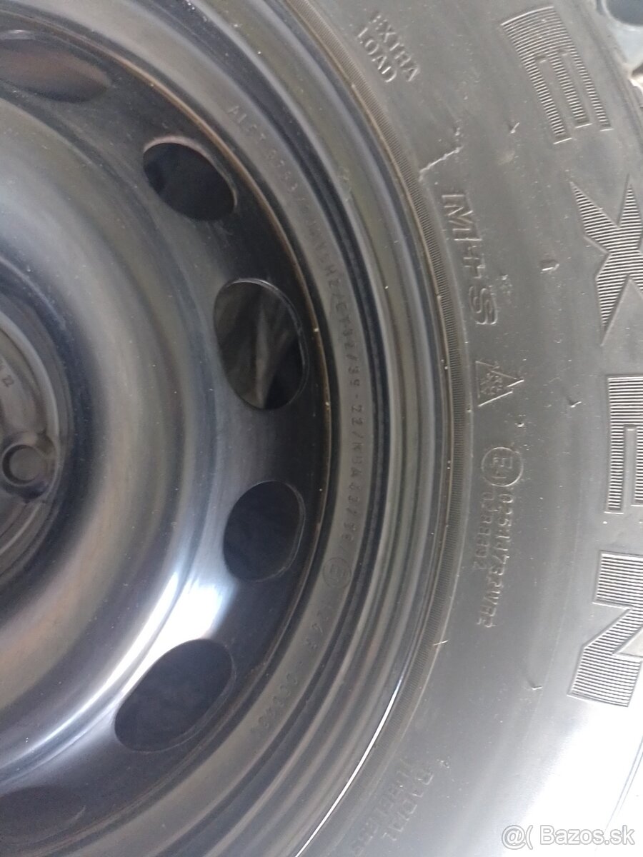 4 x 108, 215/60 R16 ZIMNÁ SADA - ZÁNOVNÉ KOLESÁ - 6