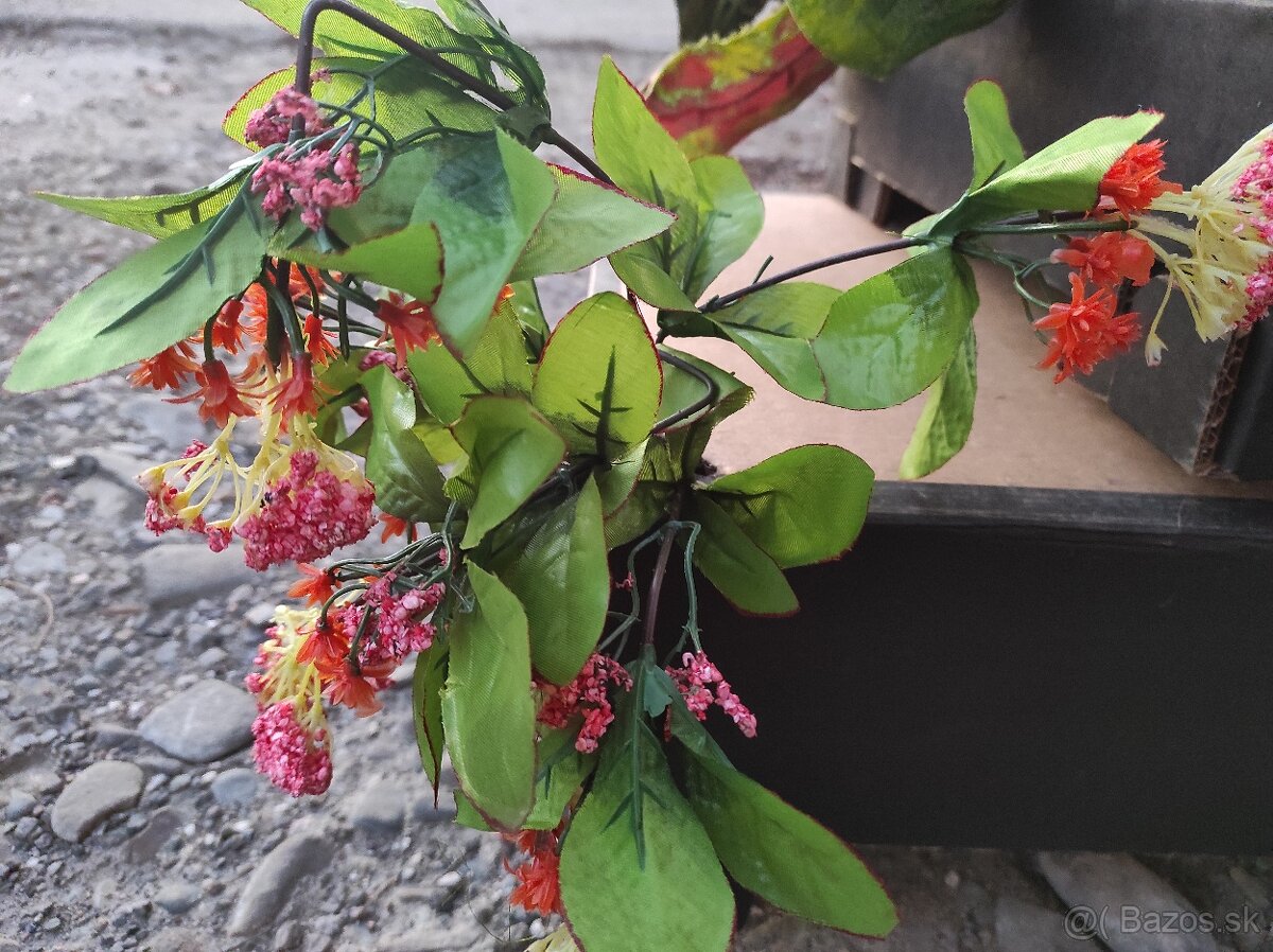 Umelé kvety na dekorácie/kytice - 6