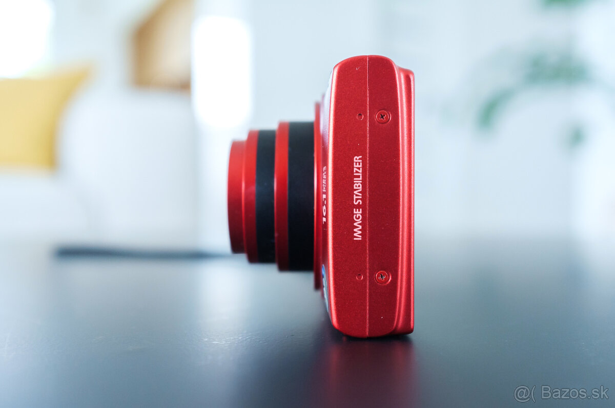 Canon IXUS 125 HS červený - 6