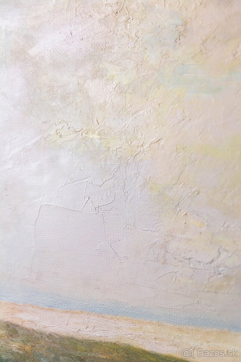 Atlantické pobrežie v okolí Royan , J.Fuith , olej na sololi - 6