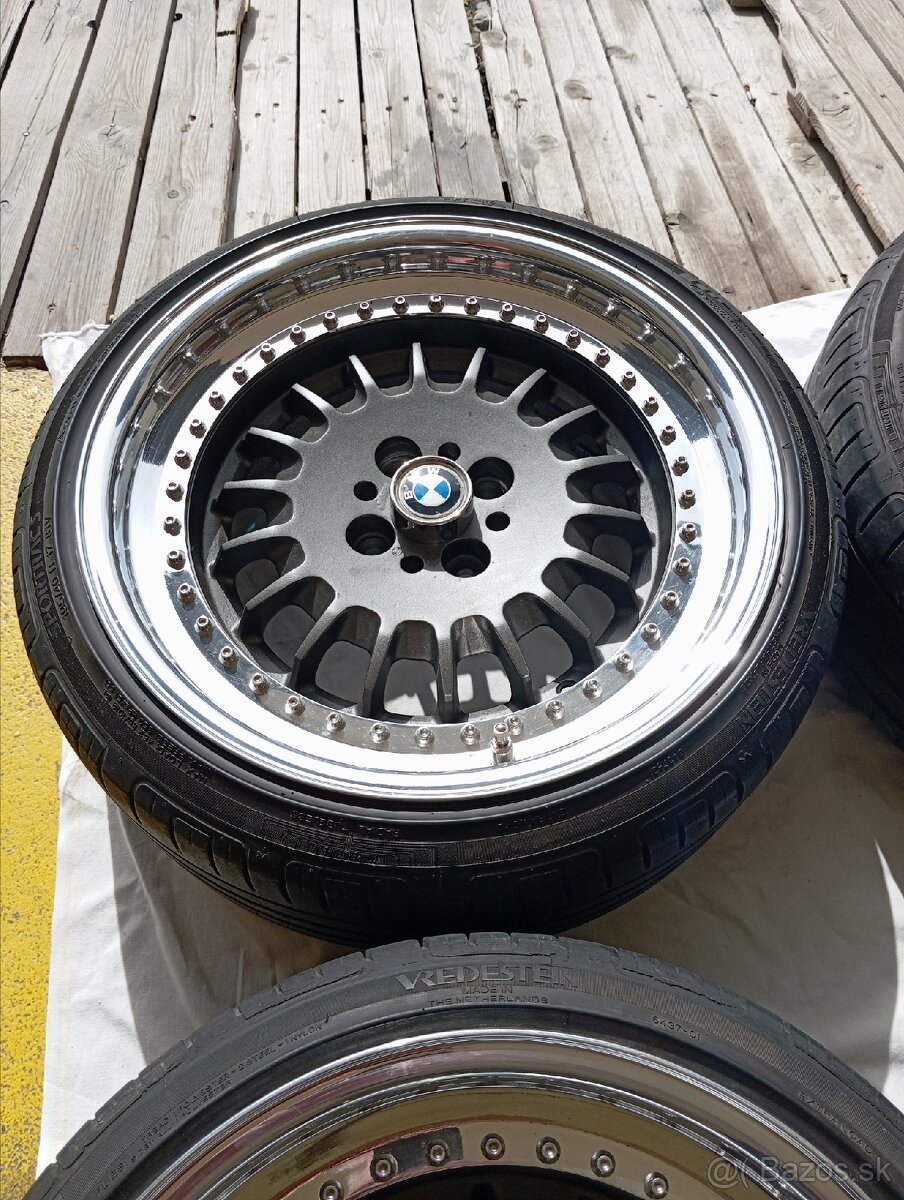Predám Custom disky na BMW e30 4x100 R17 - 6