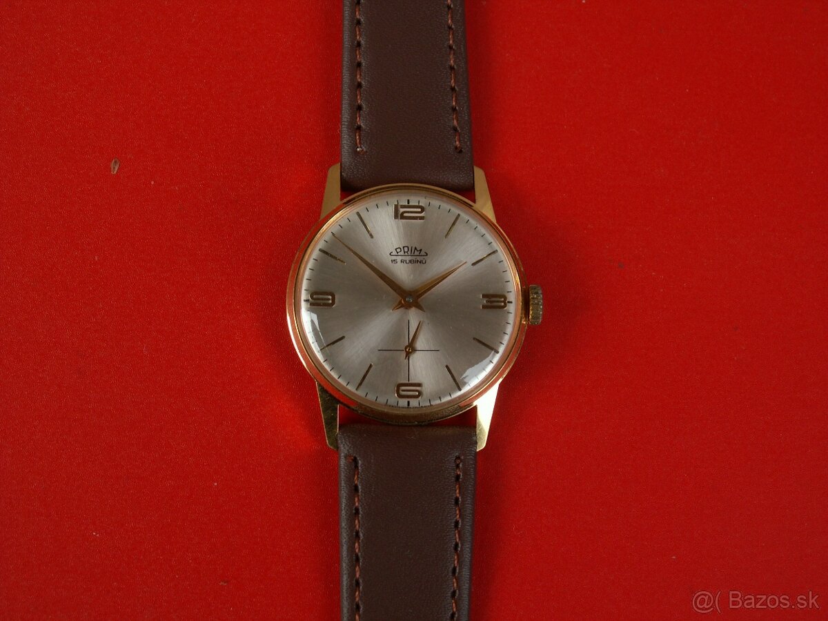 Hodinky Prim Sunburst Gold. - 6