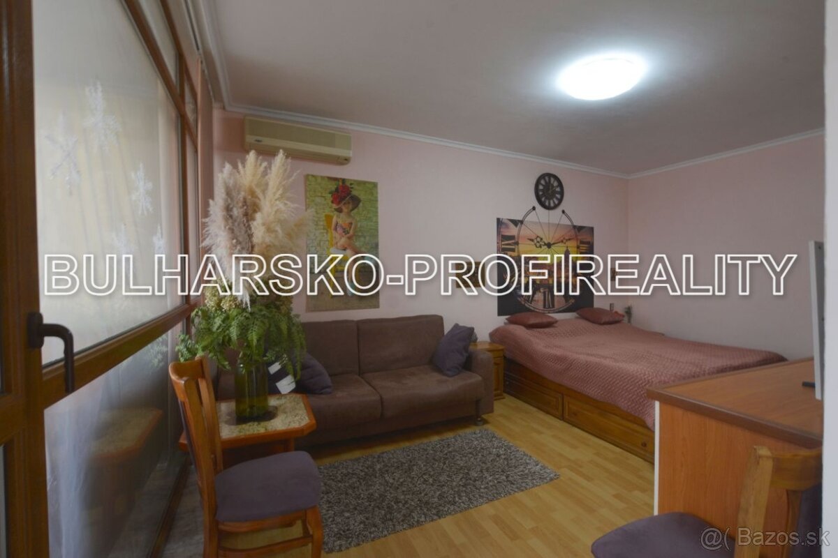Bulharsko-PROSTORNÉ STUDIO (48 m) | SKLEP | VELKÝ BAZÉN | Ca - 6