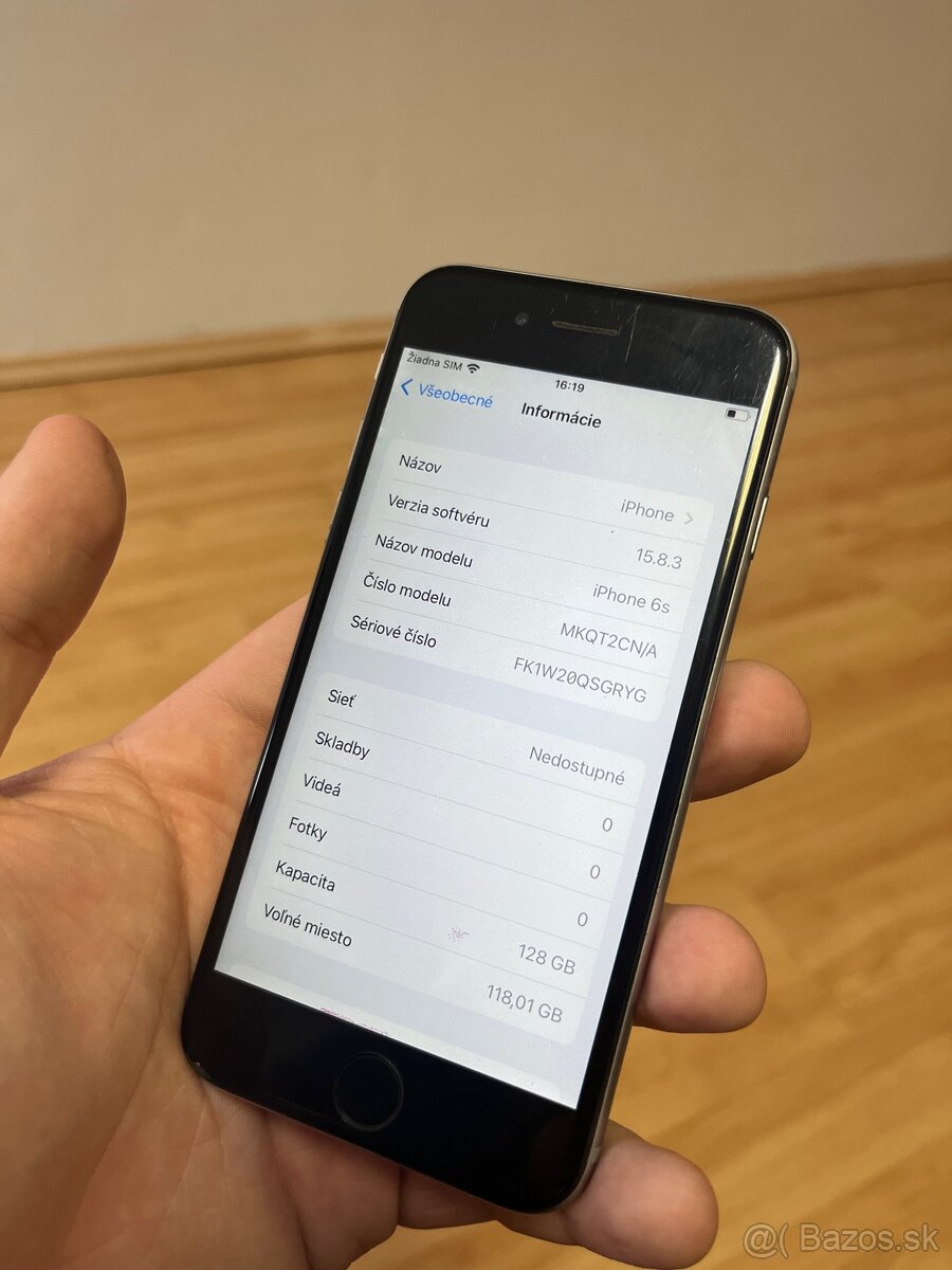 Apple iPhone 6S 128GB - 6