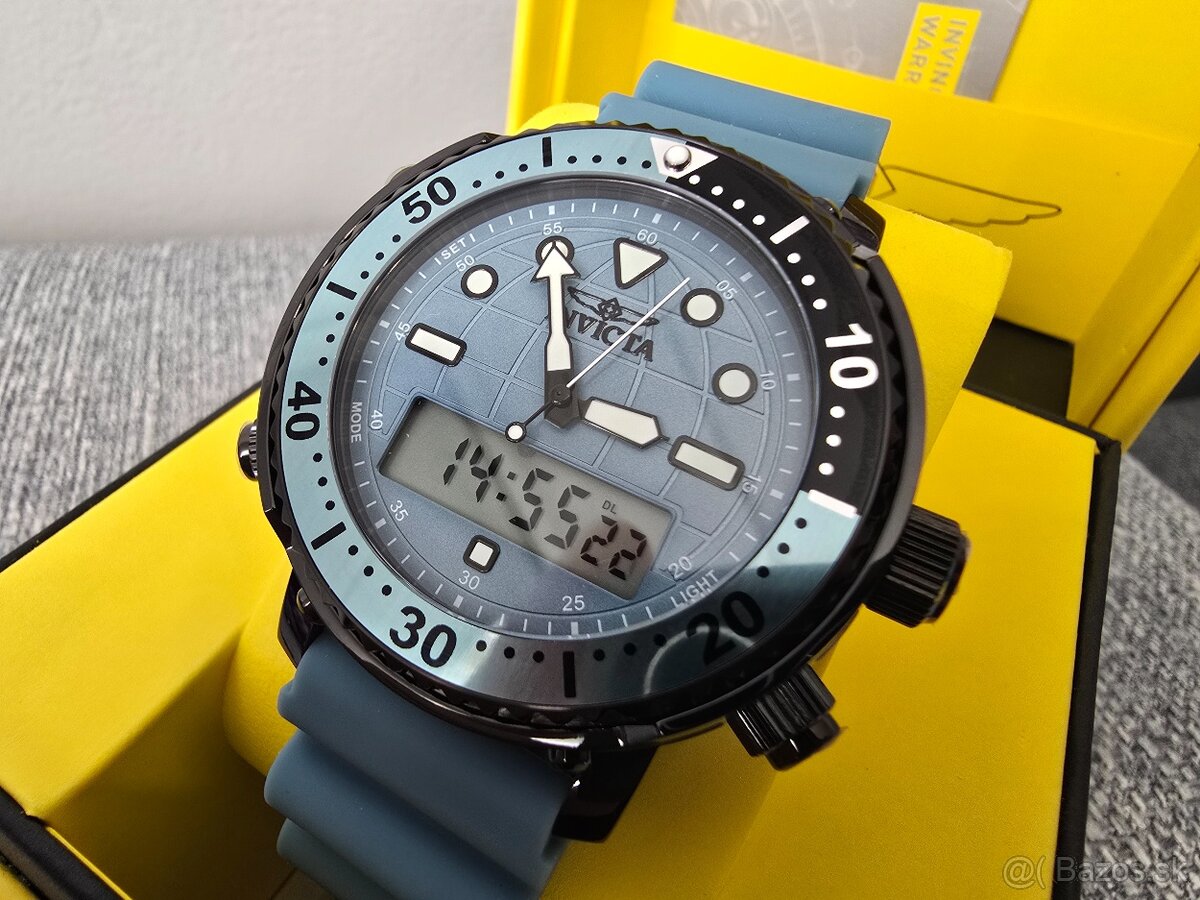 Invicta Diver Blue Analog - Digital - 6