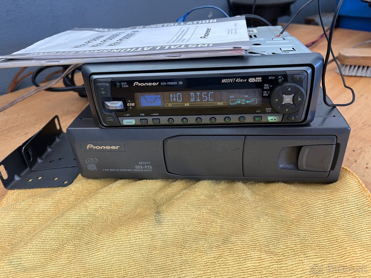 Autorádio Pioneer + CD wechsler - 6