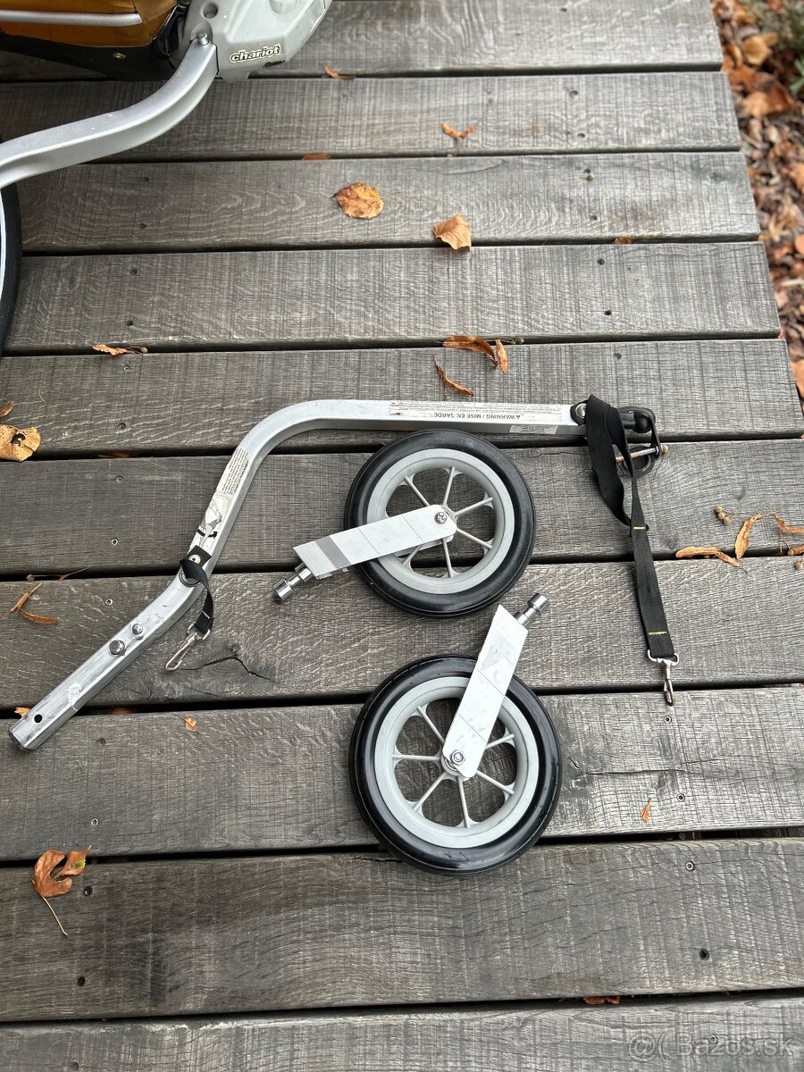 Cyklovozik Thule Chariot CX1 + Ski Set - 6