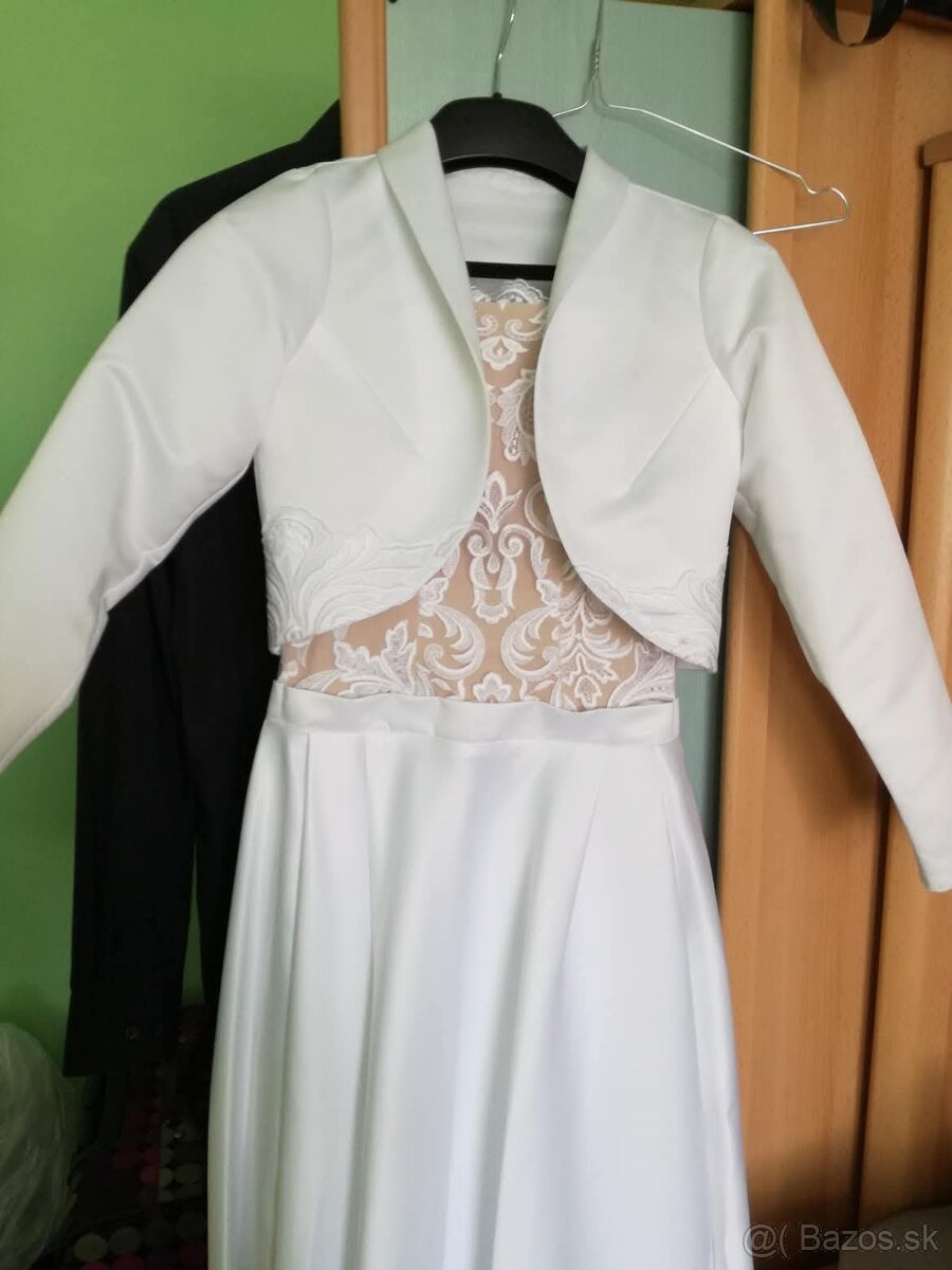 Svadobné šaty krajkové - 6
