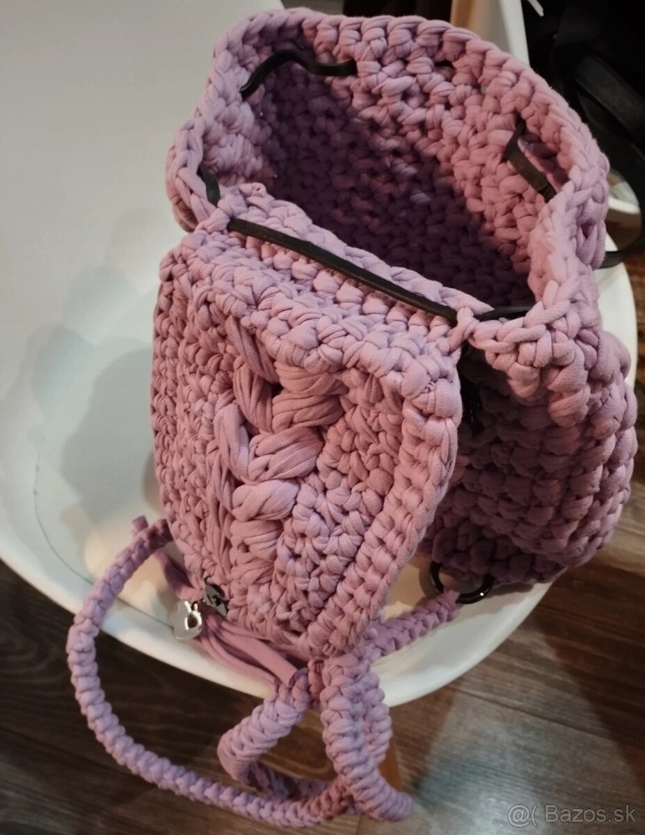 Háčkovaná kabelka - 6