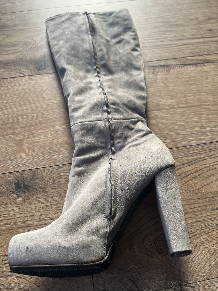 Damske cizmicky na opatku, zn. Calvin Klein, vel. 39 - 6