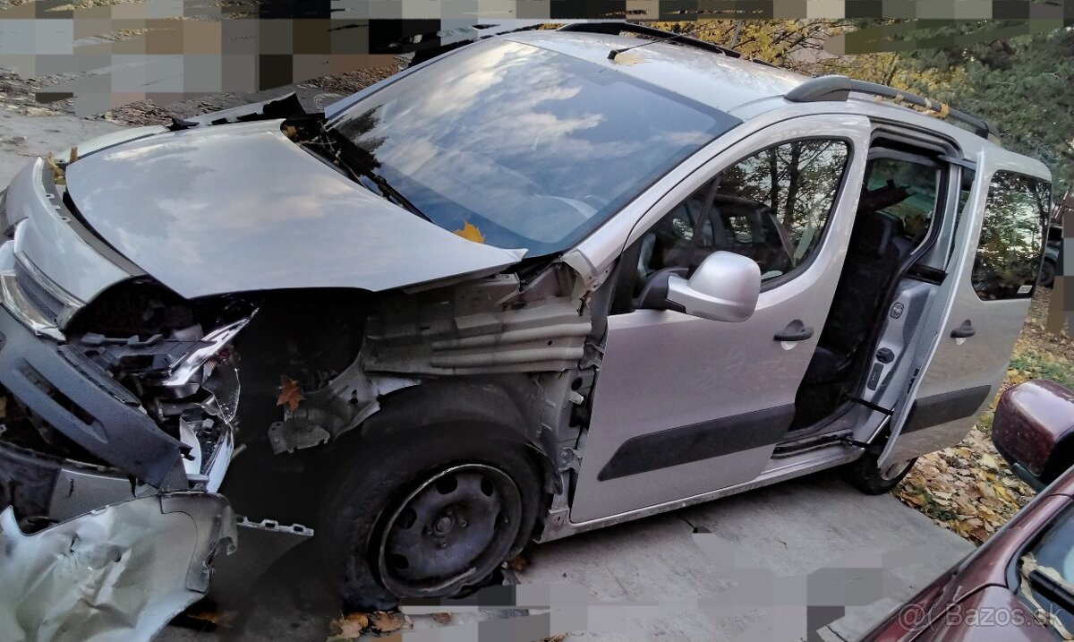 CITROEN BERLINGO 2013 1.6 predám DVERE, PIATE DVERE, ZADNÉ S - 6