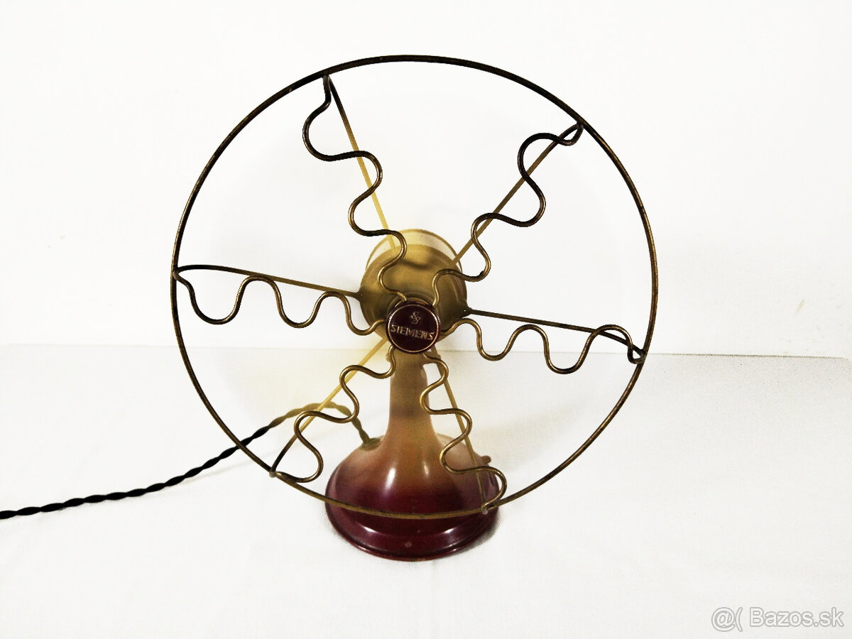 starožitný ventilátor Siemens - 6