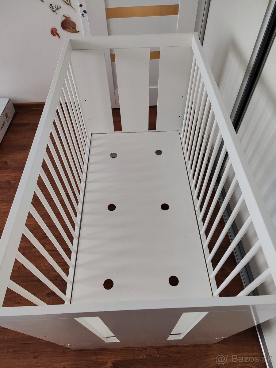 Detská postieľka+matrac+mantinel - 6