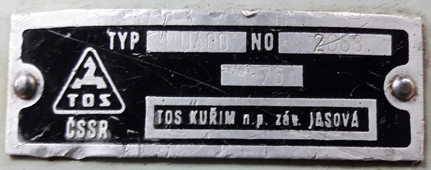 Na predaj delička typ DU 400 - 6