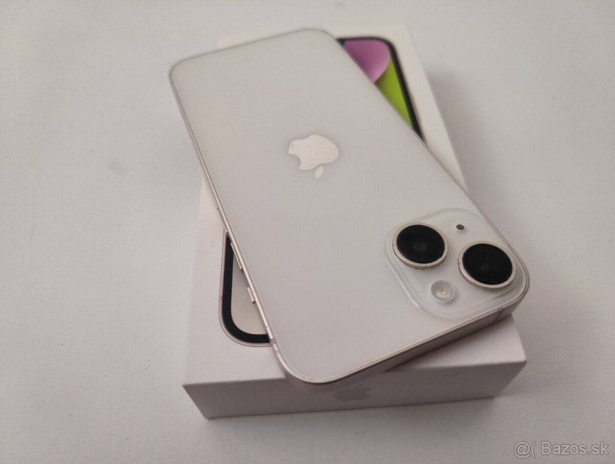 apple iphone 14 128gb Starlight / Batéria 100% - 6
