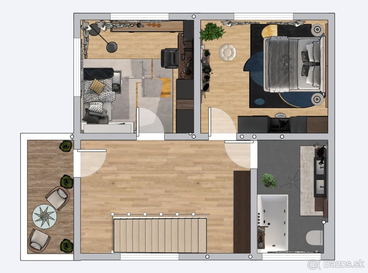 Rodinný dom, 17á pozemok, Vajkovce - 6