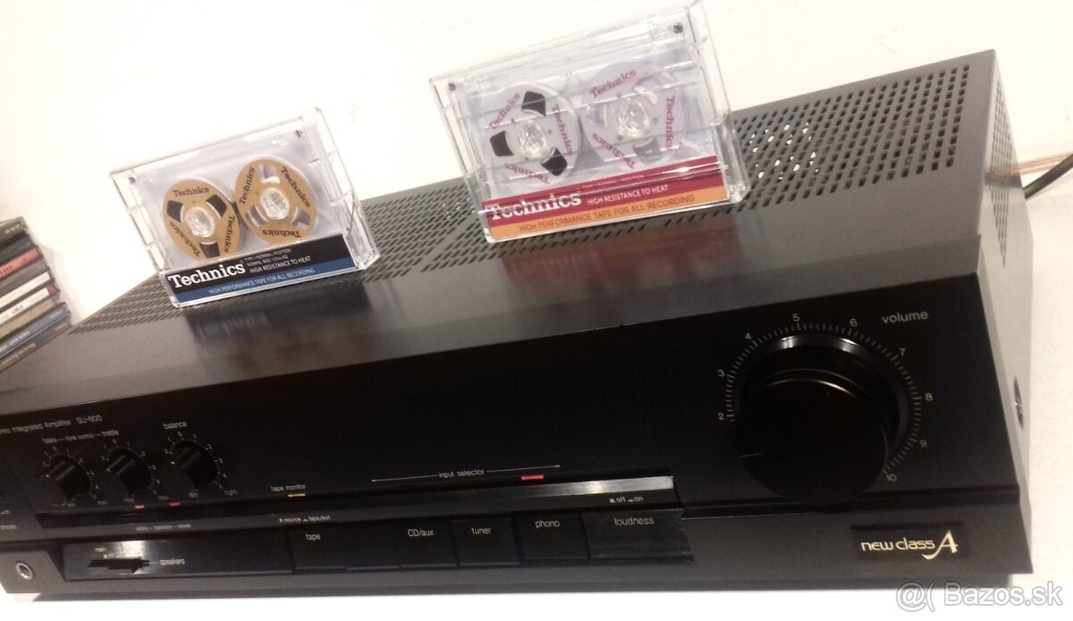 ClassA = 250W zosilnovac TECHNICS SU-600, vyroba Japan, AZ13 - 6