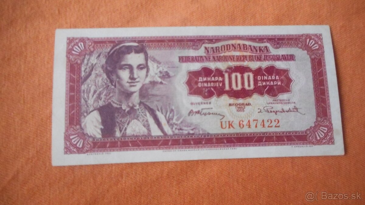 Bankovky - Jugoslavia - 6