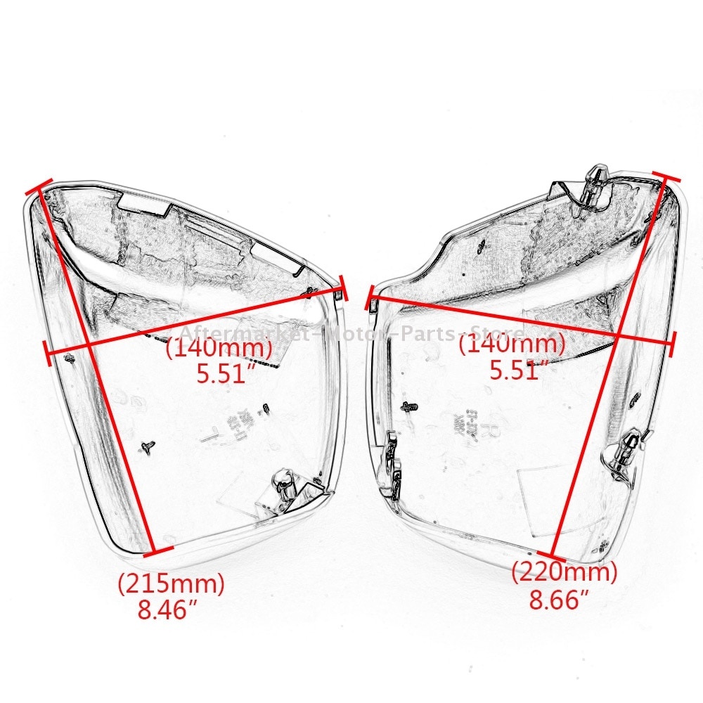 Chrom podsedlové kryty Yamaha XV 750,1100,535 Virago. - 6