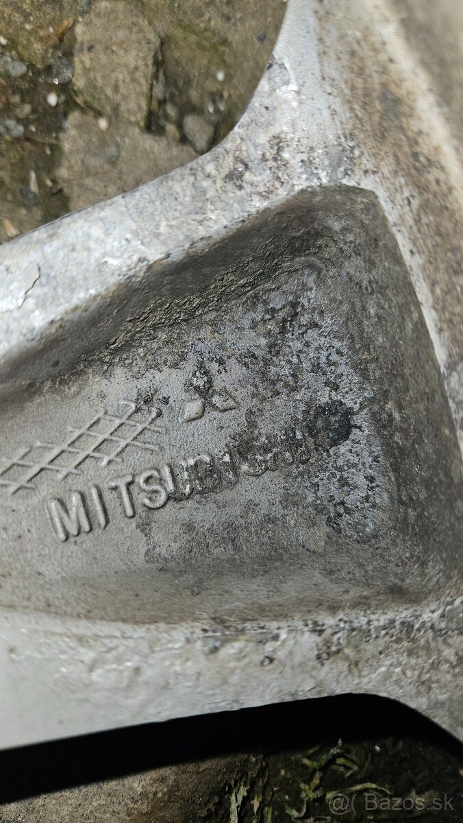 Predam originál alu disky mitsubishi r17 - 6