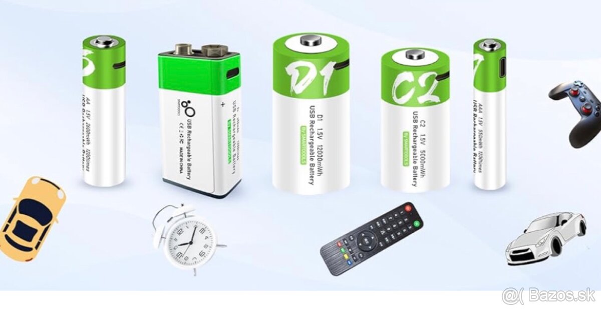 Nabíjacie baterky 1.5V 7400mWh C - 6