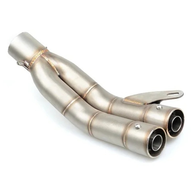 Športový  Nový  univerzálny  moto výfuk nerezový Logo: Mivv - 6